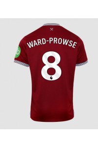 West Ham United James Ward-Prowse #8 Jalkapallovaatteet Kotipaita 2025-26 Lyhythihainen